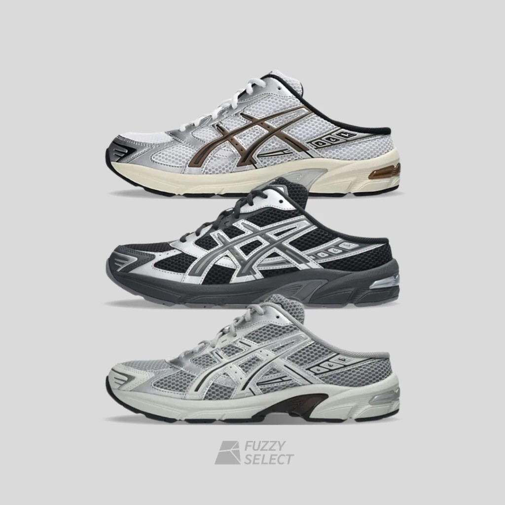 【逢甲 FUZZY】Asics GEL-1130 Mule 懶人 穆勒 黑銀 1203B048-001 020 101