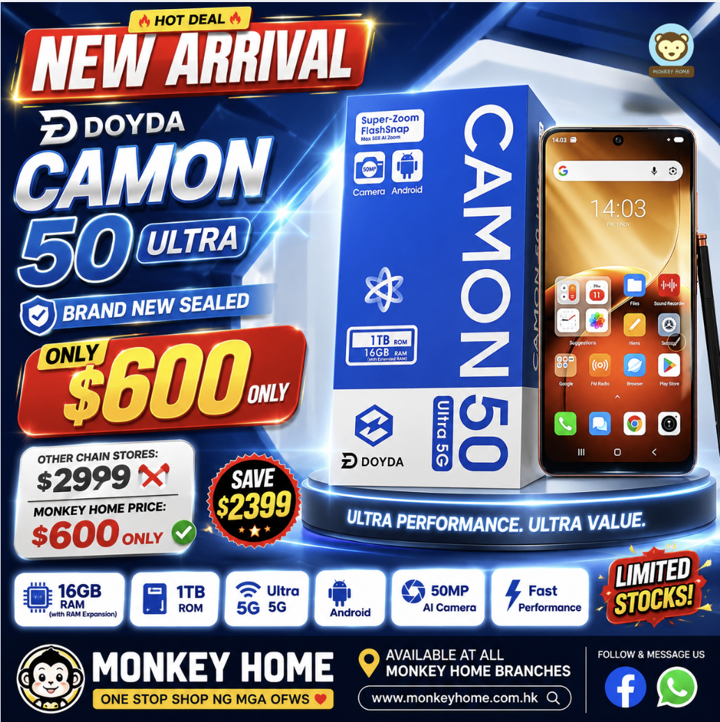 DOYDA Camon 50 Ultra (16GB RAM / 1TB ROM)