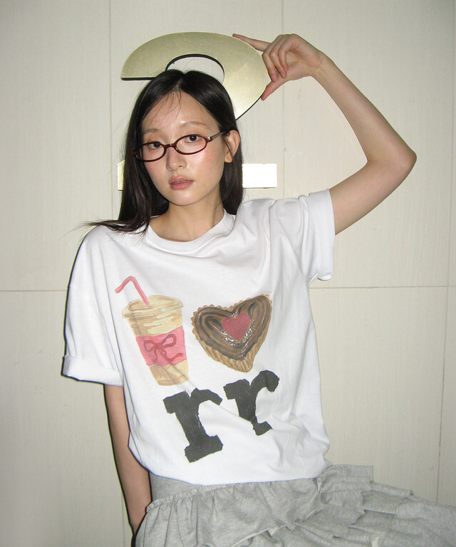 RONRON - DESSERT RR OVER FIT T SHIRT *2色* (RR26AST5507)