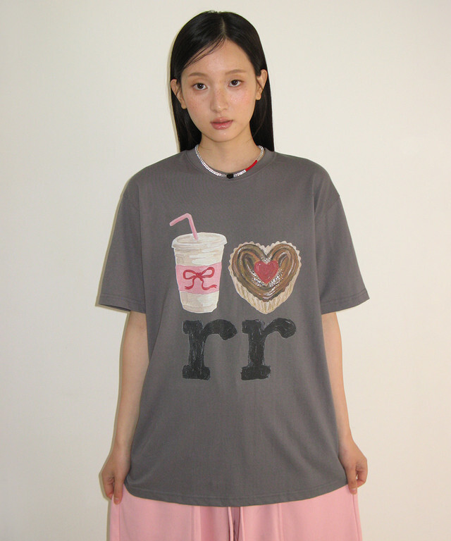RONRON - DESSERT RR OVER FIT T SHIRT *2色* (RR26AST5507)