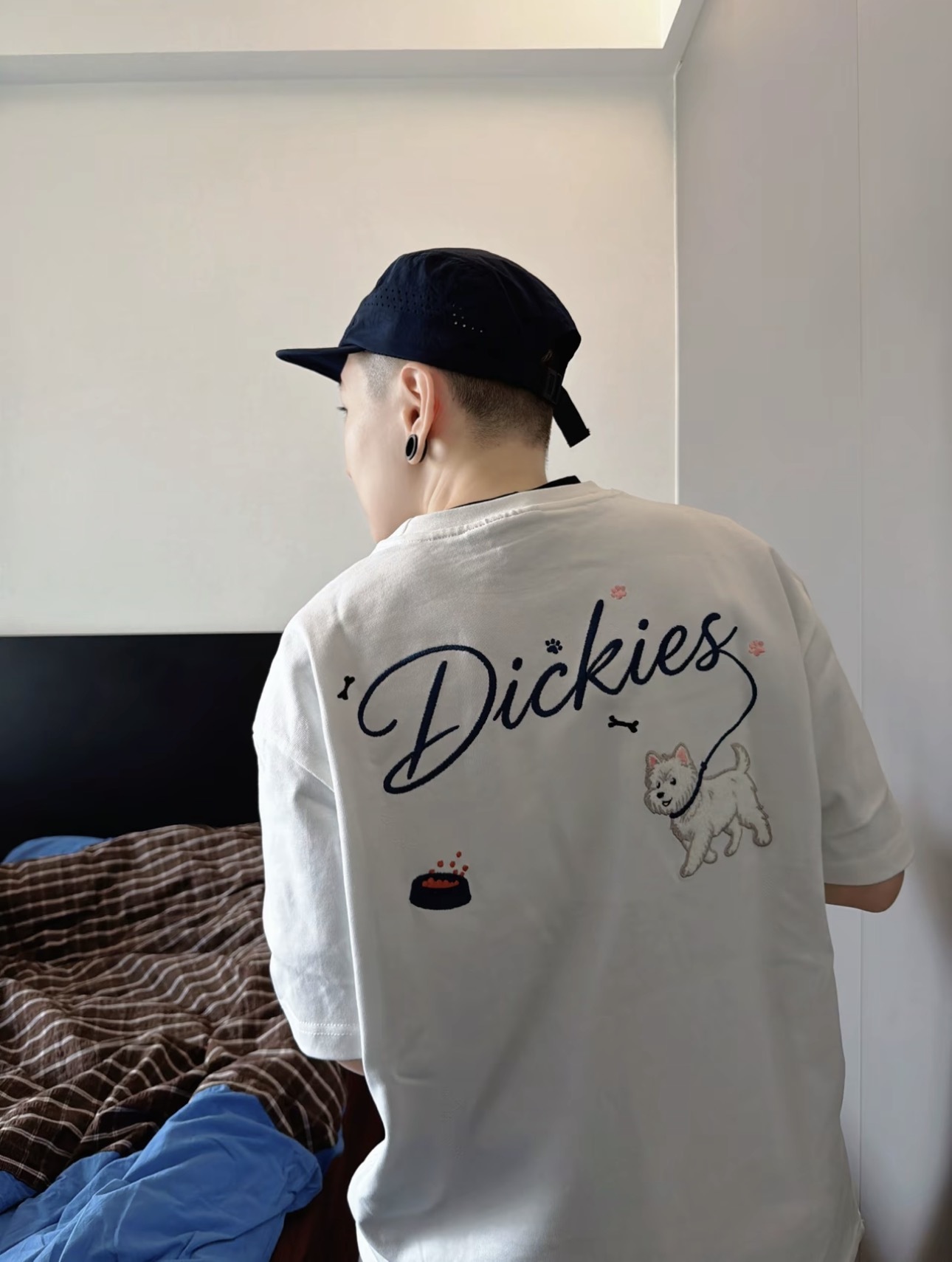 Dickies 美式 刺繡 LOGO 狗狗 馬爾濟斯 重磅 短T 3色