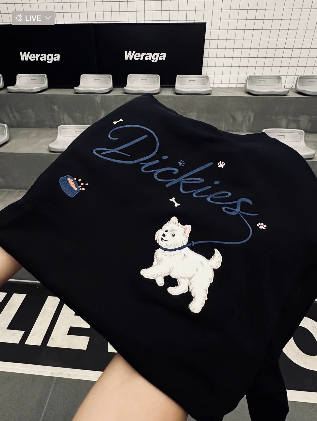 <現貨>Dickies 美式 刺繡 LOGO 狗狗 馬爾濟斯 重磅 短T 3色