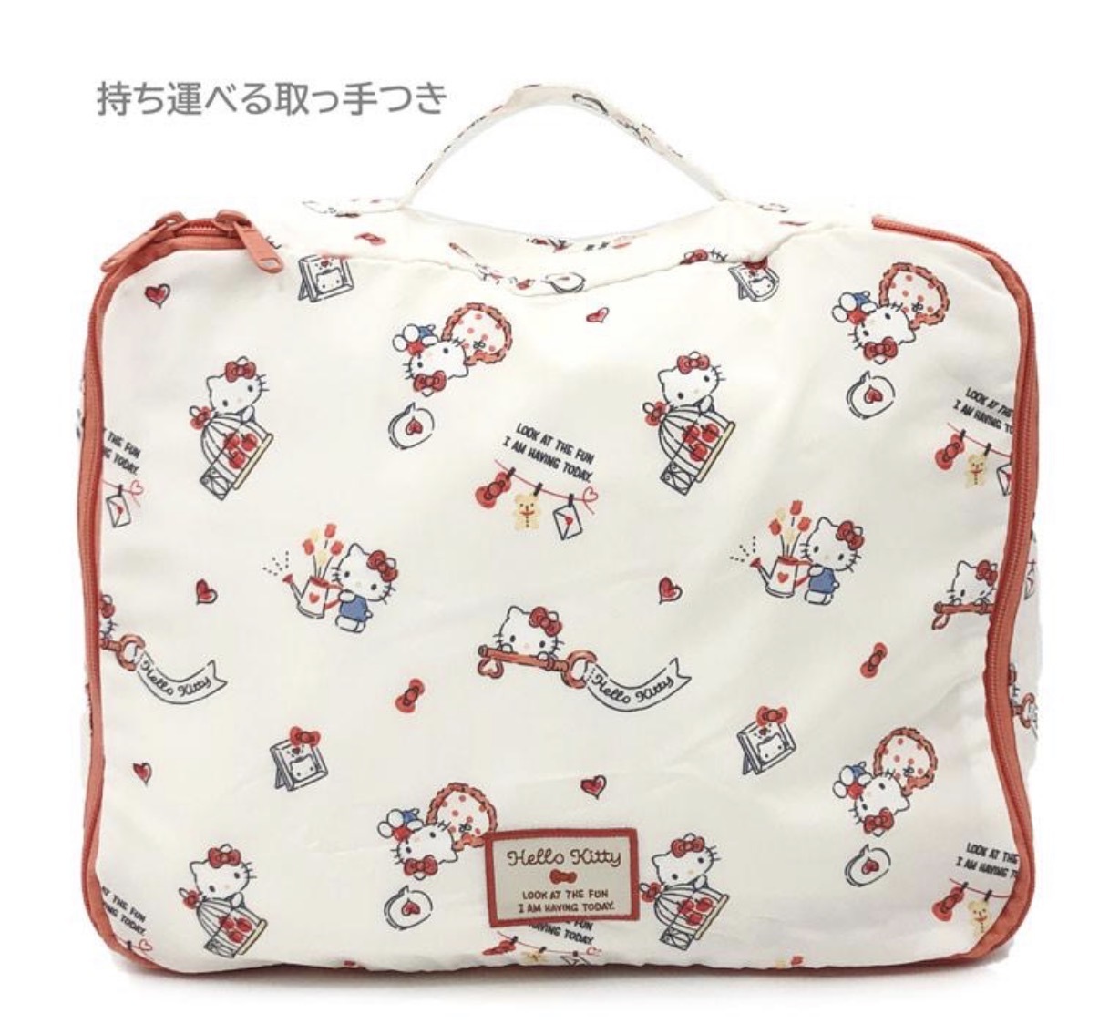 【連線大優惠】JP Hello Kitty 旅行衣物收納袋 3件裝 7233 TK260717