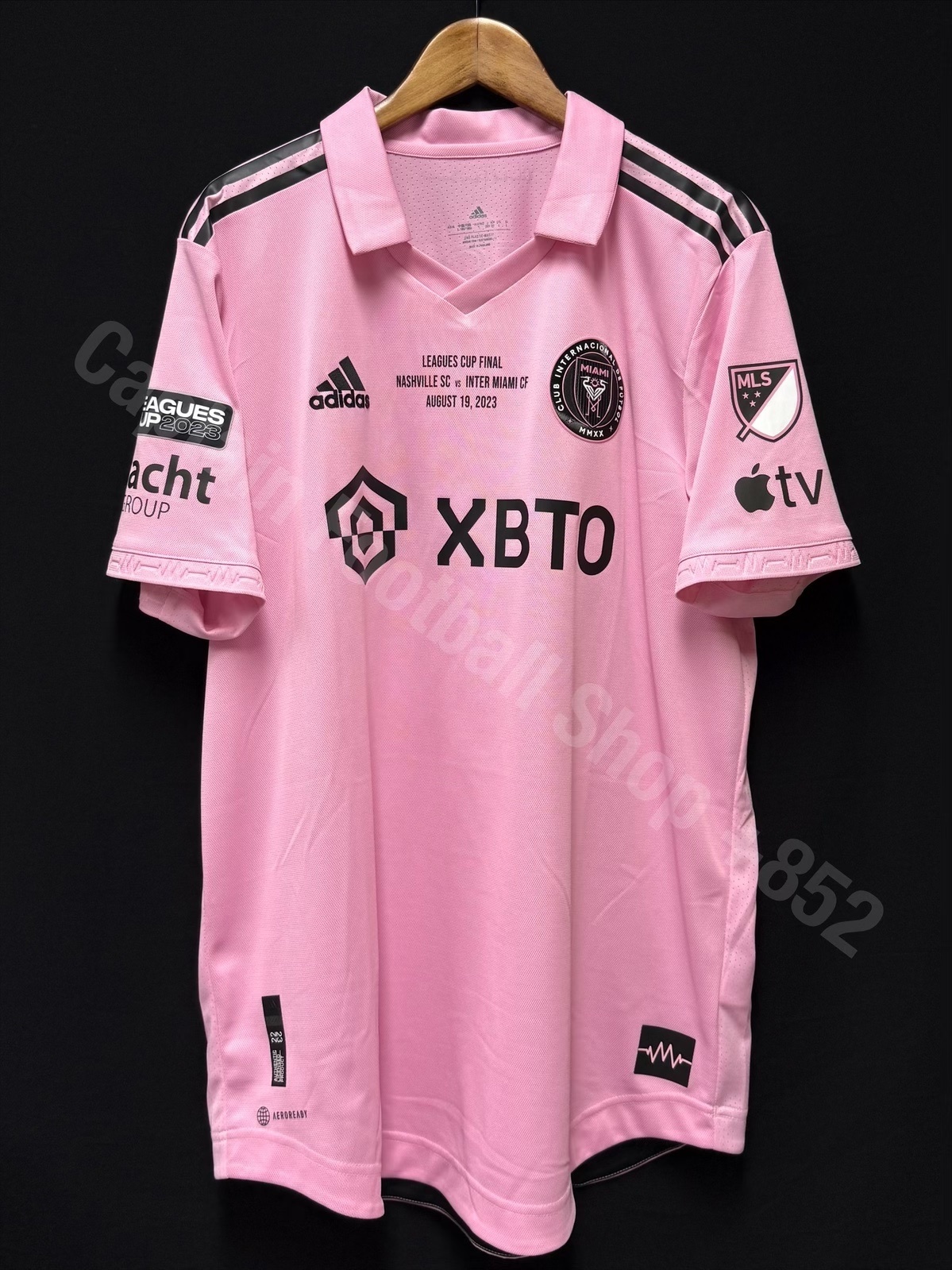 Inter Miami 2023 Leagues Cup Final Adidas Home Authentic Player Shirt #10 MESSI
