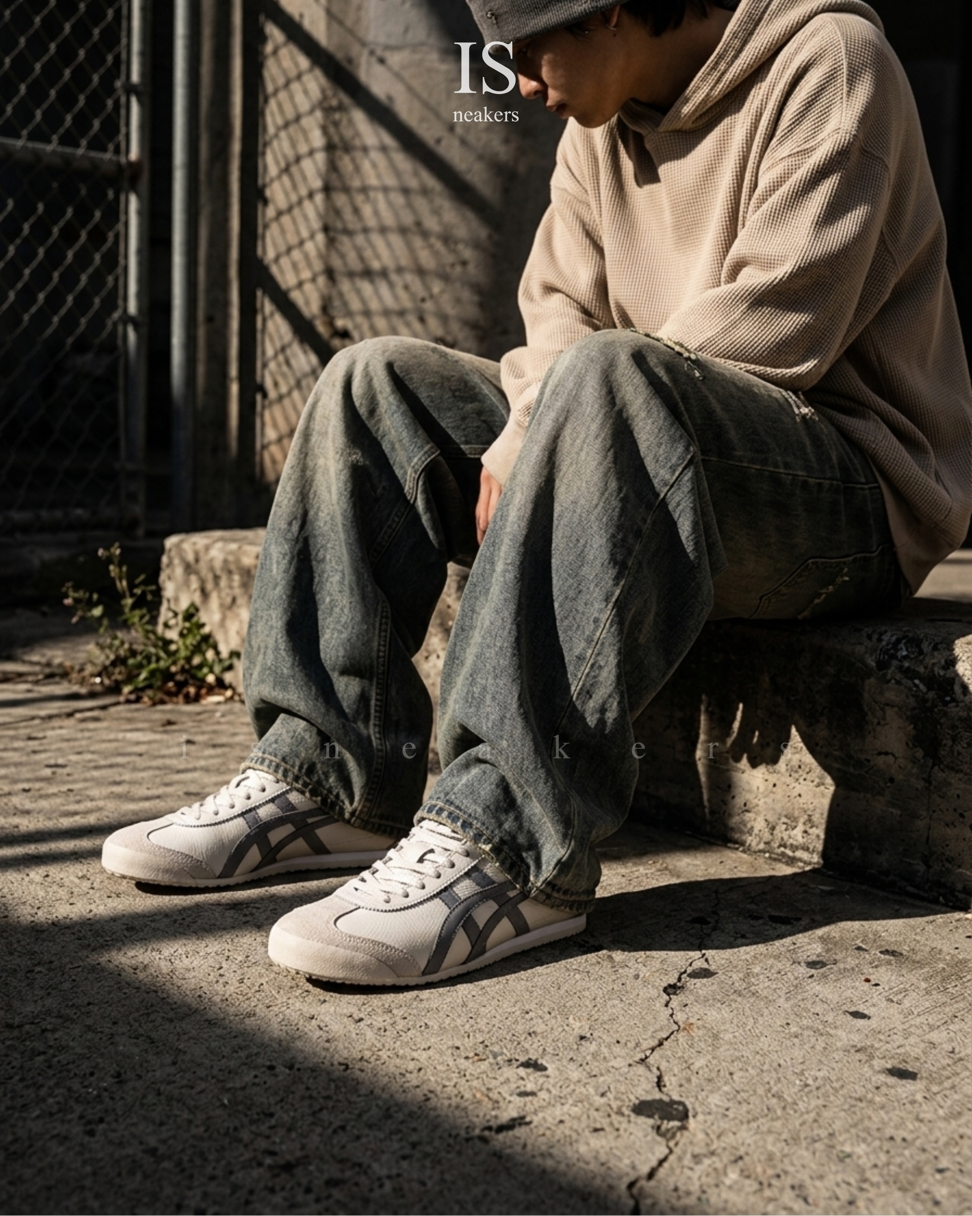iSNEAKERS｜Onitsuka Tiger Mexico 66 鬼塚虎 德訓鞋 燕麥奶灰 麂皮 男女款 1183A201-250