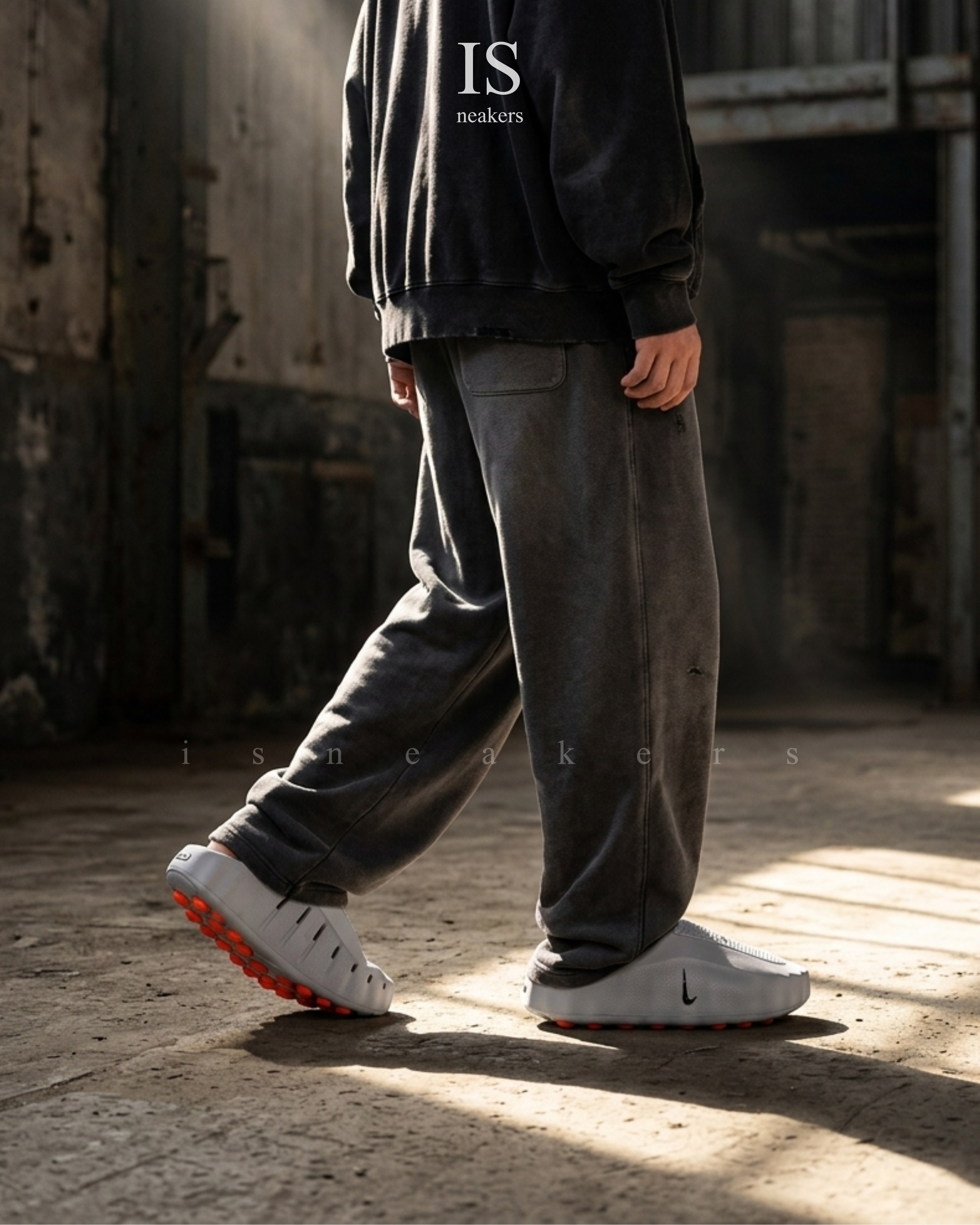 iSNEAKERS｜Nike Mind 001 "Light Grey" 灰色 水泥灰 拖鞋  HQ4307-003