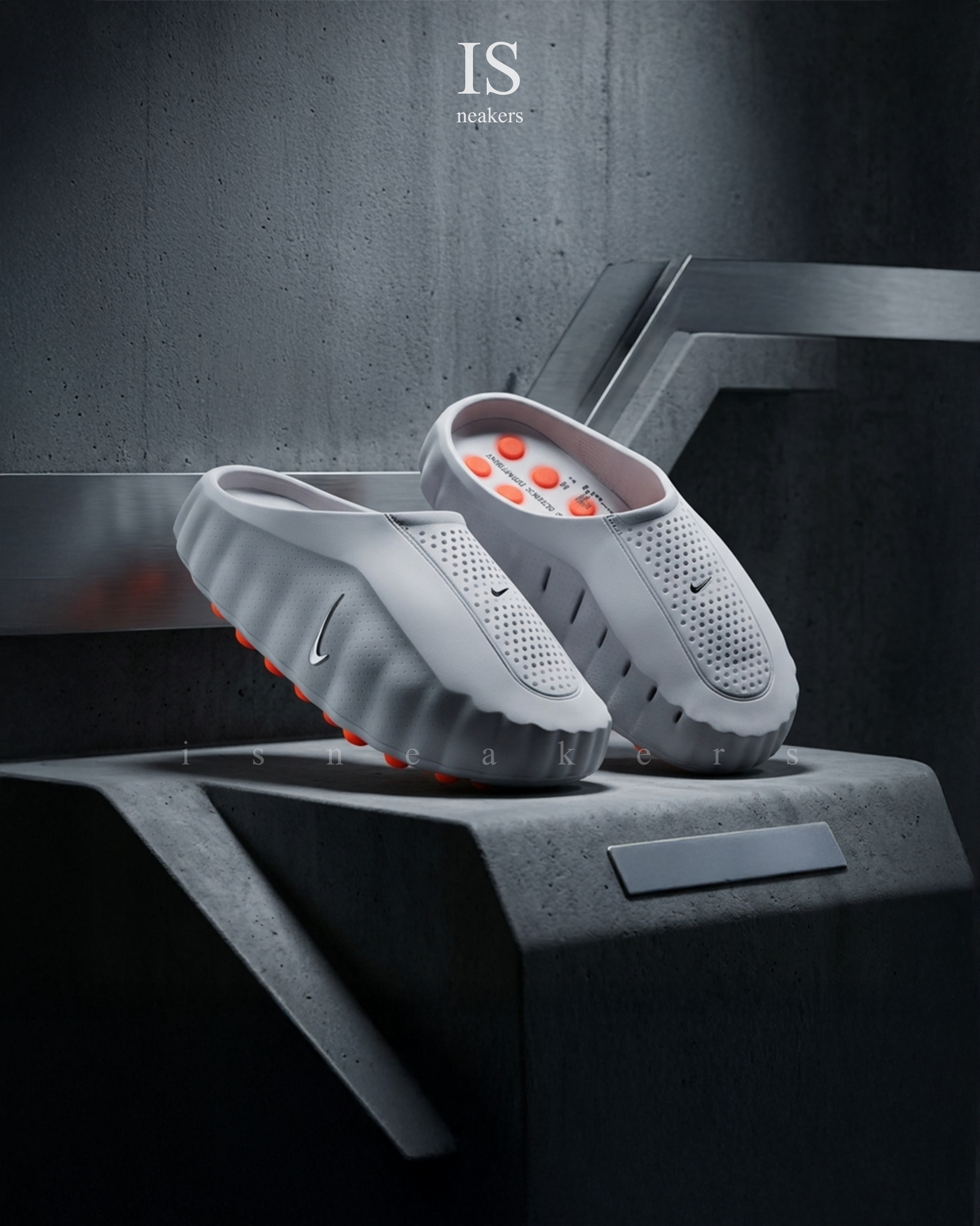 iSNEAKERS｜Nike Mind 001 "Light Grey" 灰色 水泥灰 拖鞋  HQ4307-003