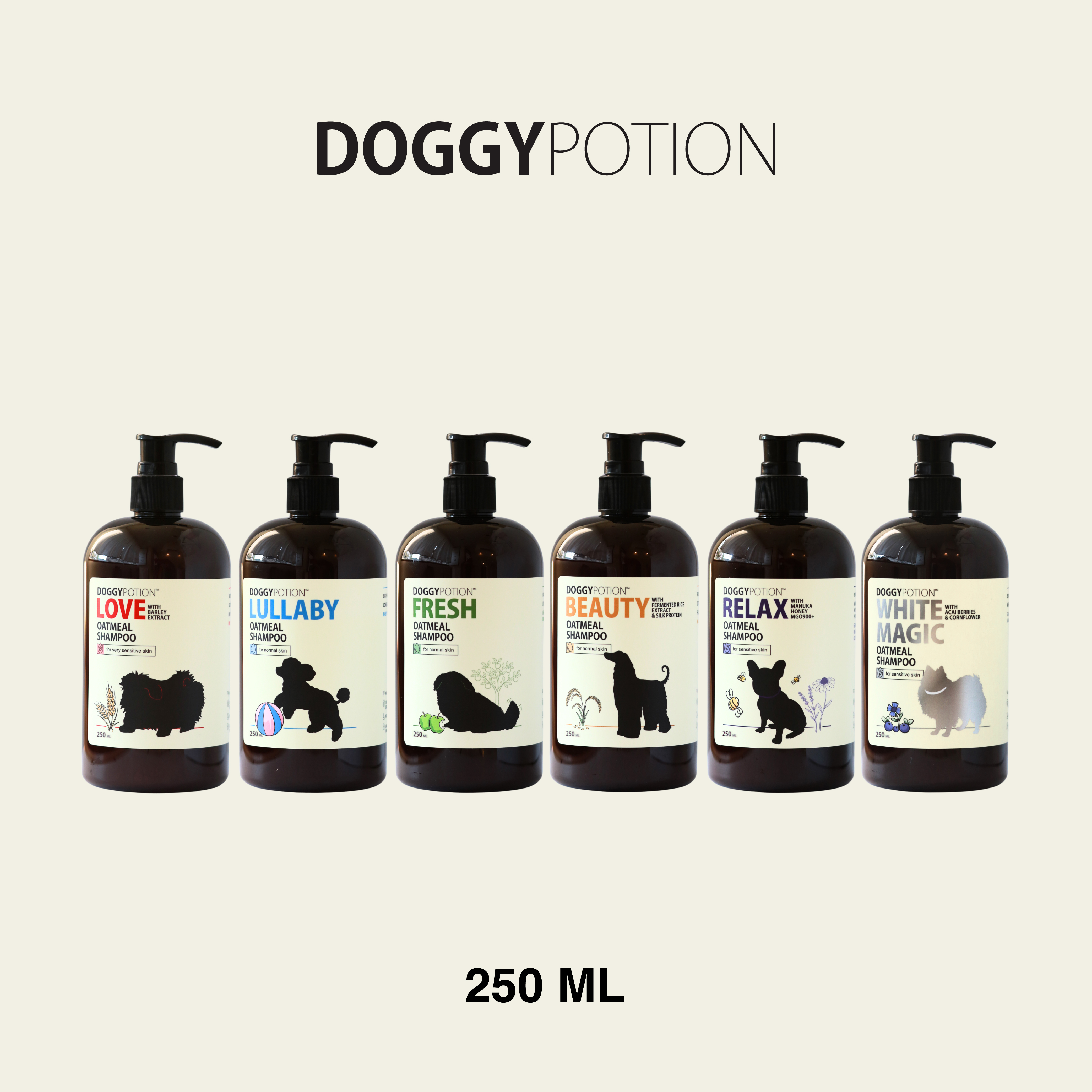 Dog Shampoo 250ML｜DOGGYPOTION