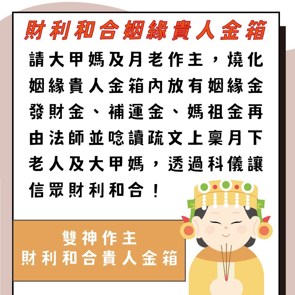 財利和合套組 1