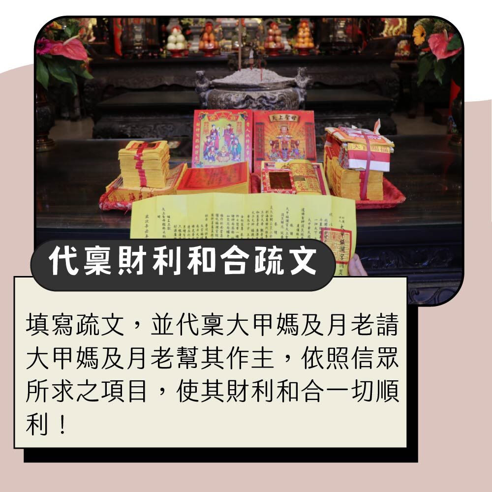 財利和合指名疏文