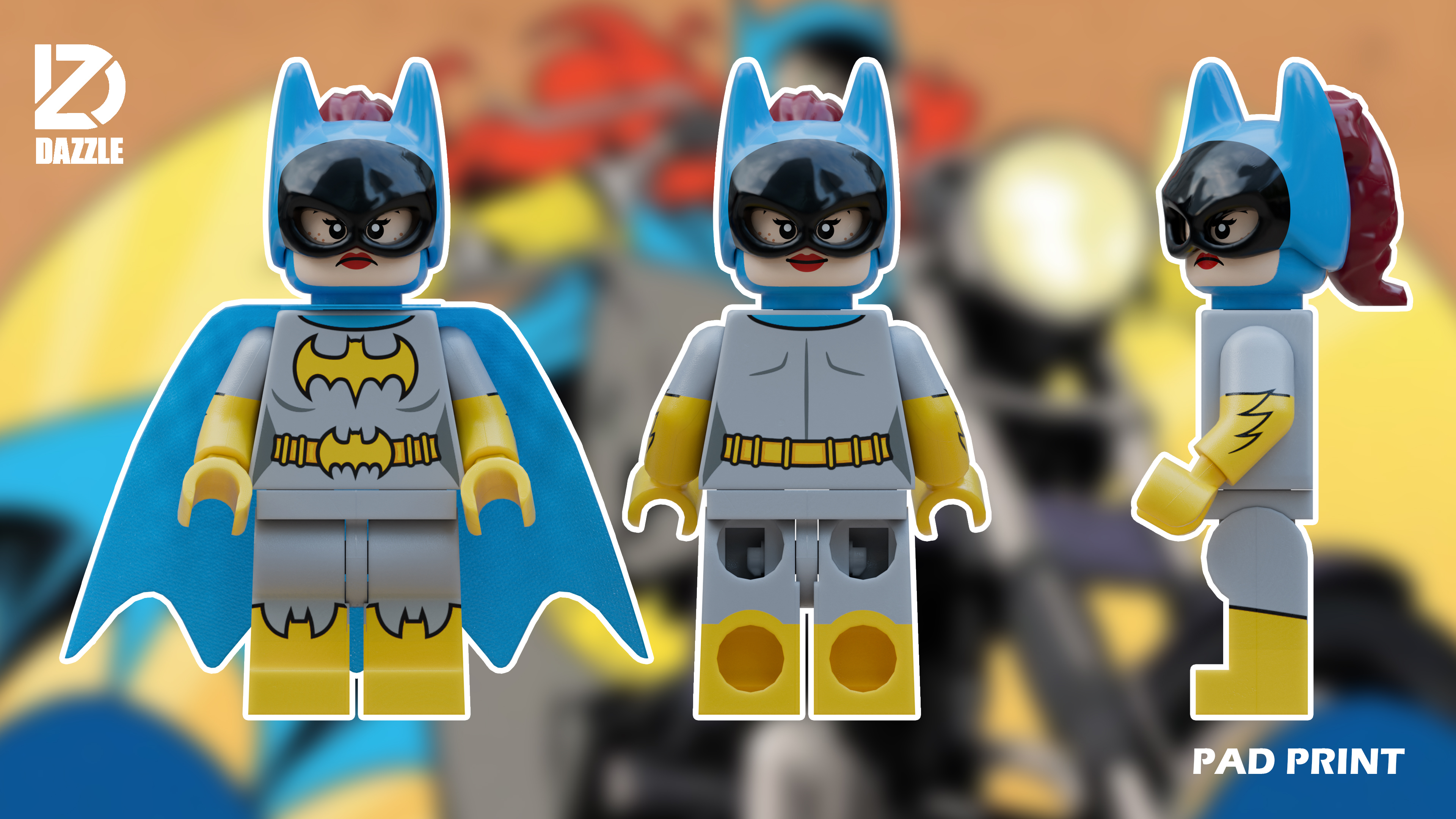【Preorder】【Dazzle Brick】Batgirl Bronze Age