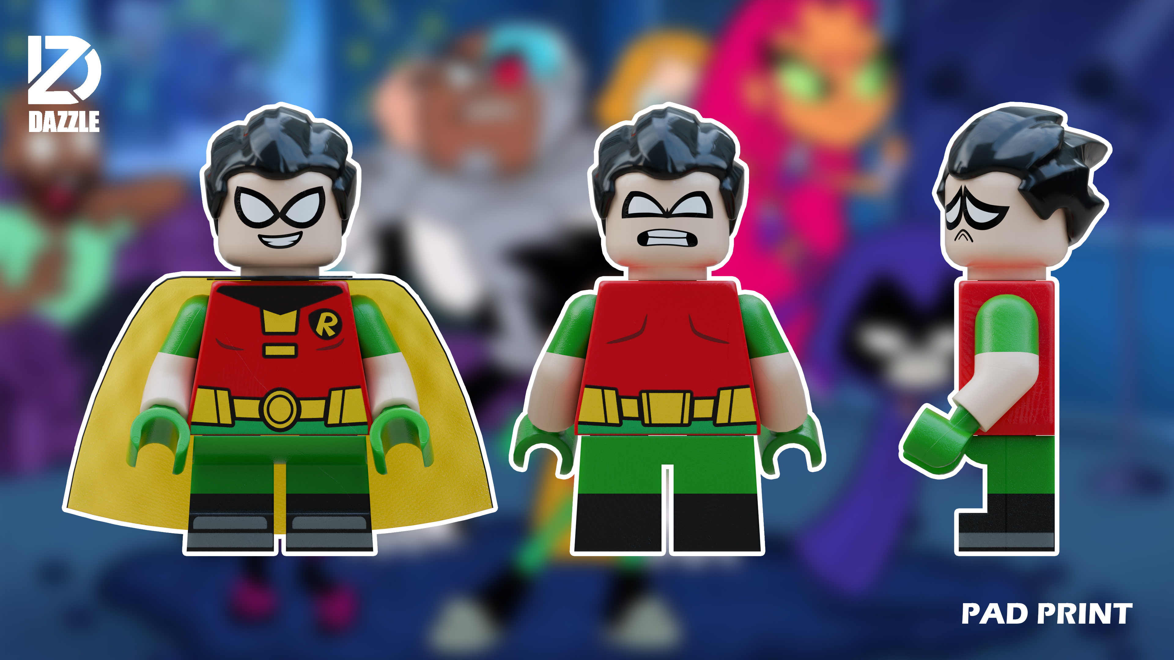 【Preorder】【Dazzle Brick】Robin Teen Titan Go