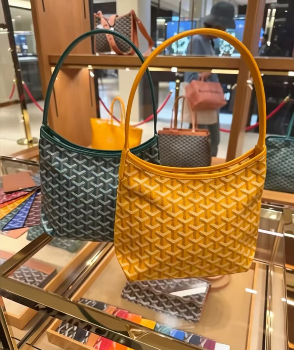Goyard Mini Boheme Hobo Green 綠色