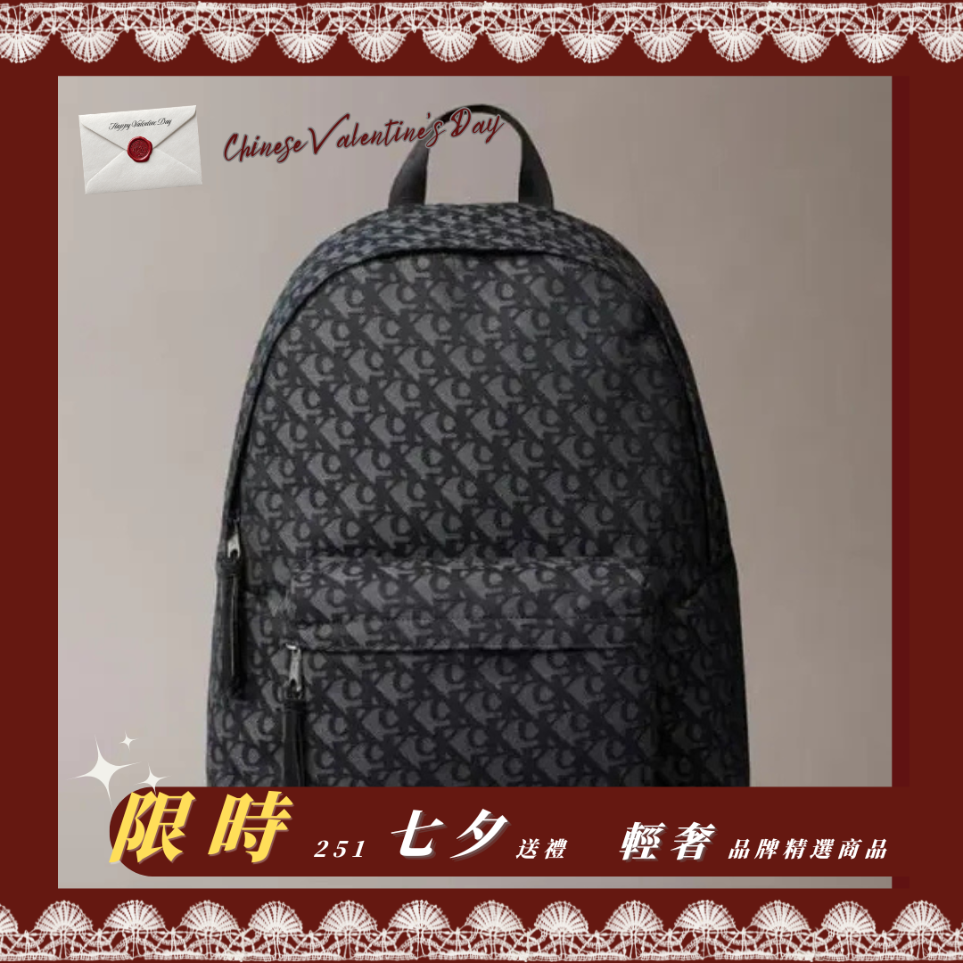 <現貨>【Calvin Klein】CK Allover Monogram Logo  滿版 老花 CK LOGO 後背包 4G3116G