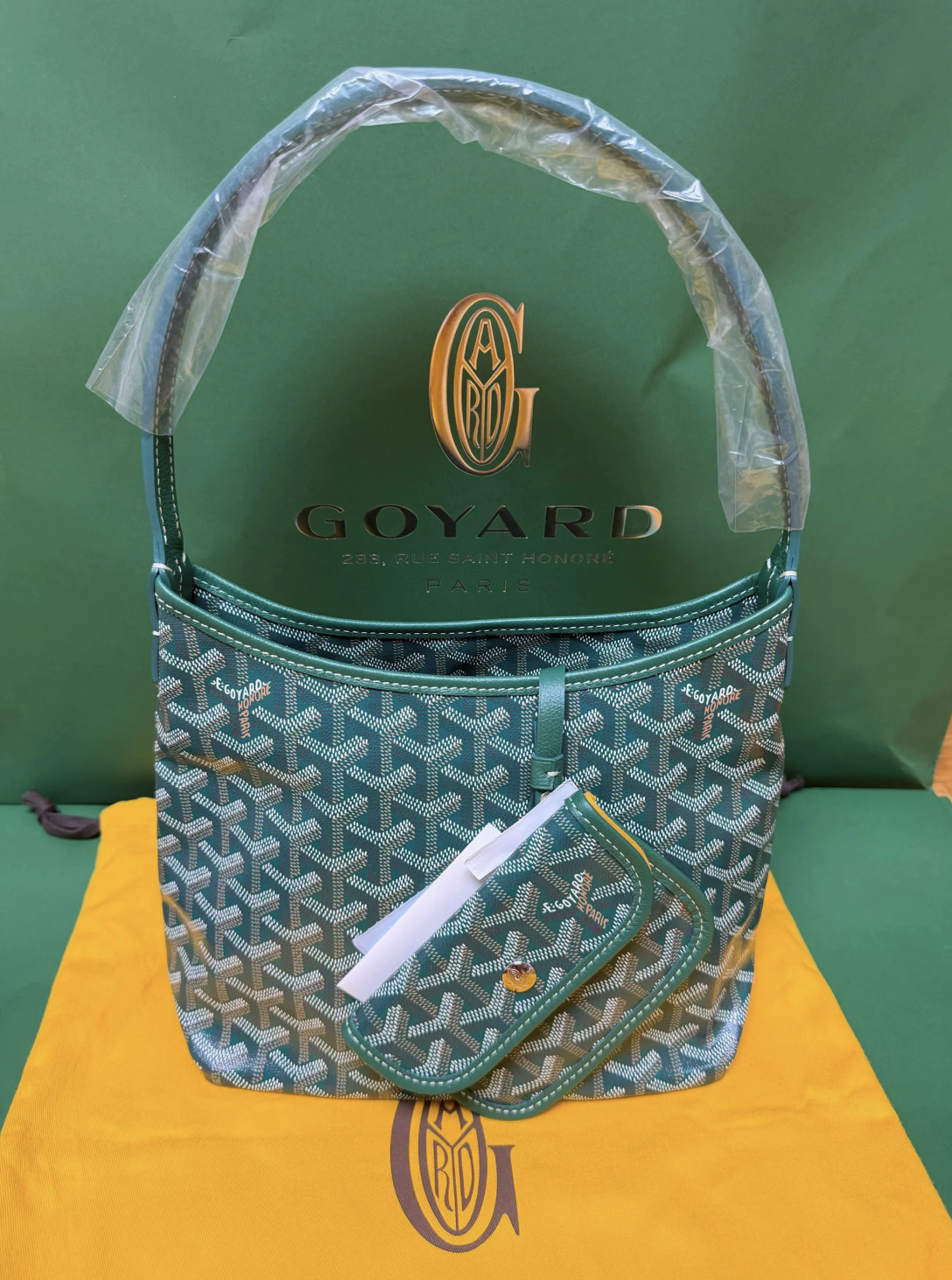 Goyard Mini Boheme Hobo Green 綠色