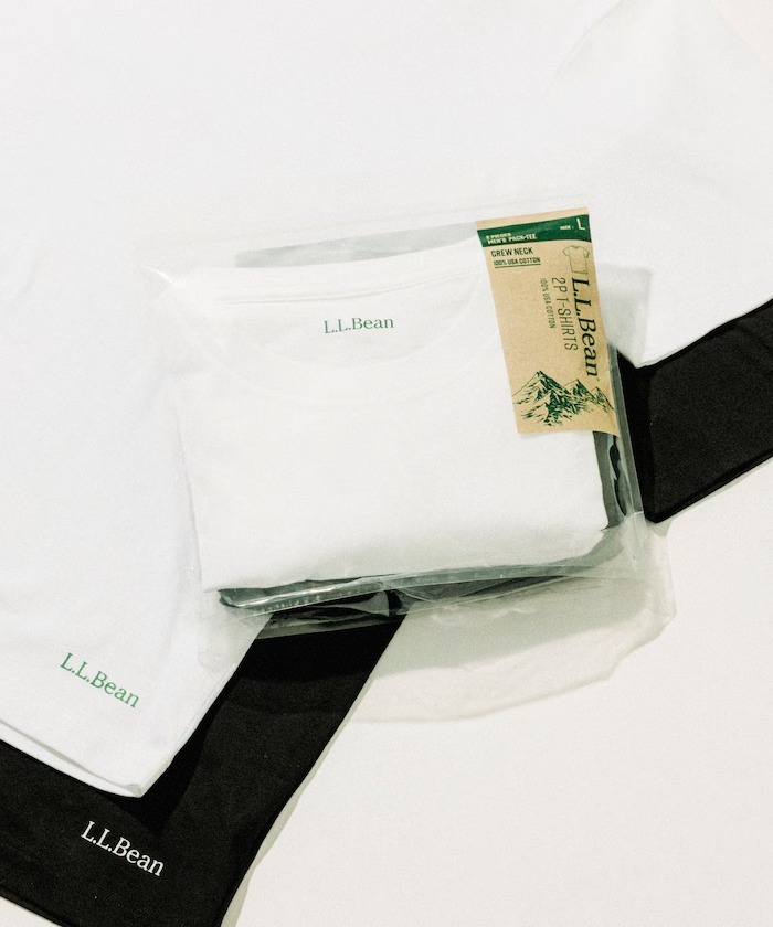 日本 L.L.Bean T-Shirt 2-Pack