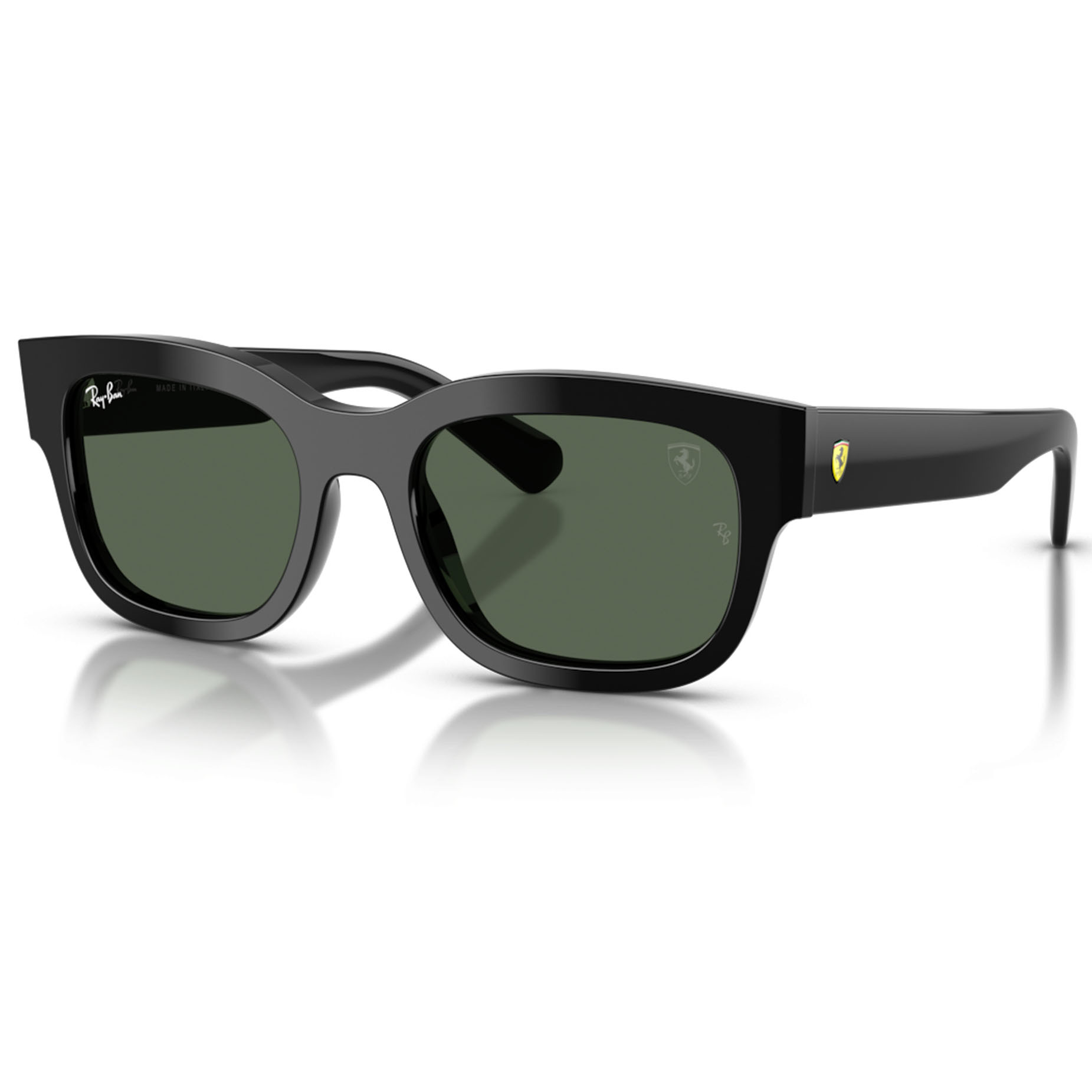 【RayBan】RB2228M F60171-53mm 法拉利太陽眼鏡♦(黑色|深綠色)
