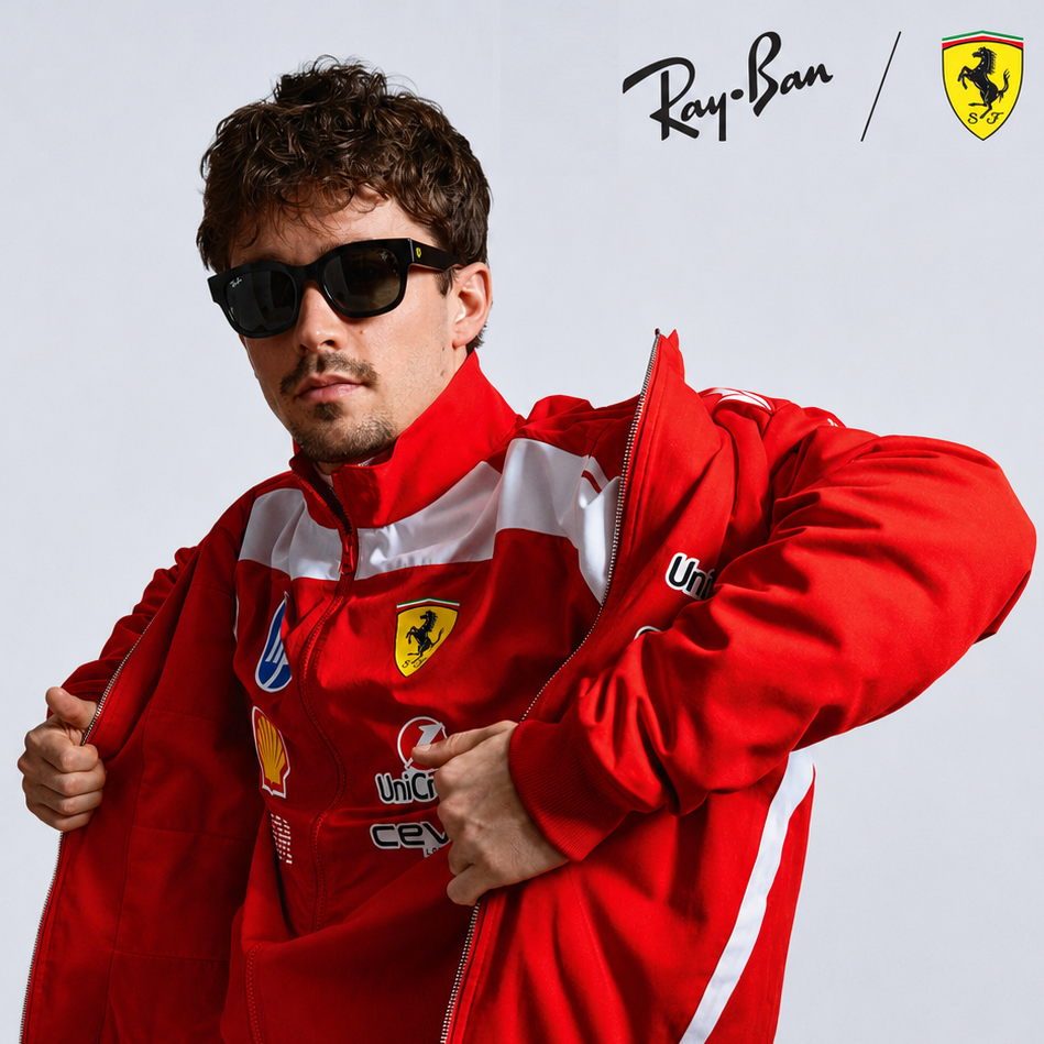 【RayBan】RB2228M F60171-53mm 法拉利太陽眼鏡♦(黑色|深綠色)