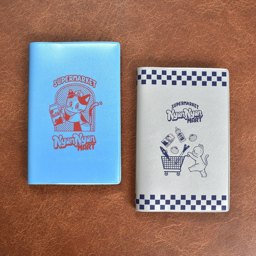 日本PAPIER PLATZ．Ob1toy 超市系列 口袋方格筆記本 共2款