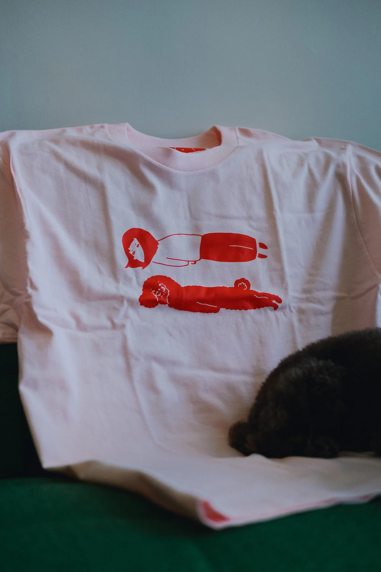 Ilovemyselfself-T-shirt-Day Off With My Dog