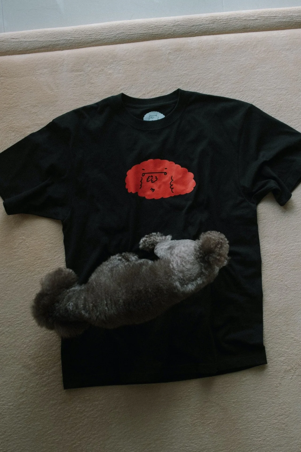 Ilovemyselfself-T-shirt-Big Head Dog