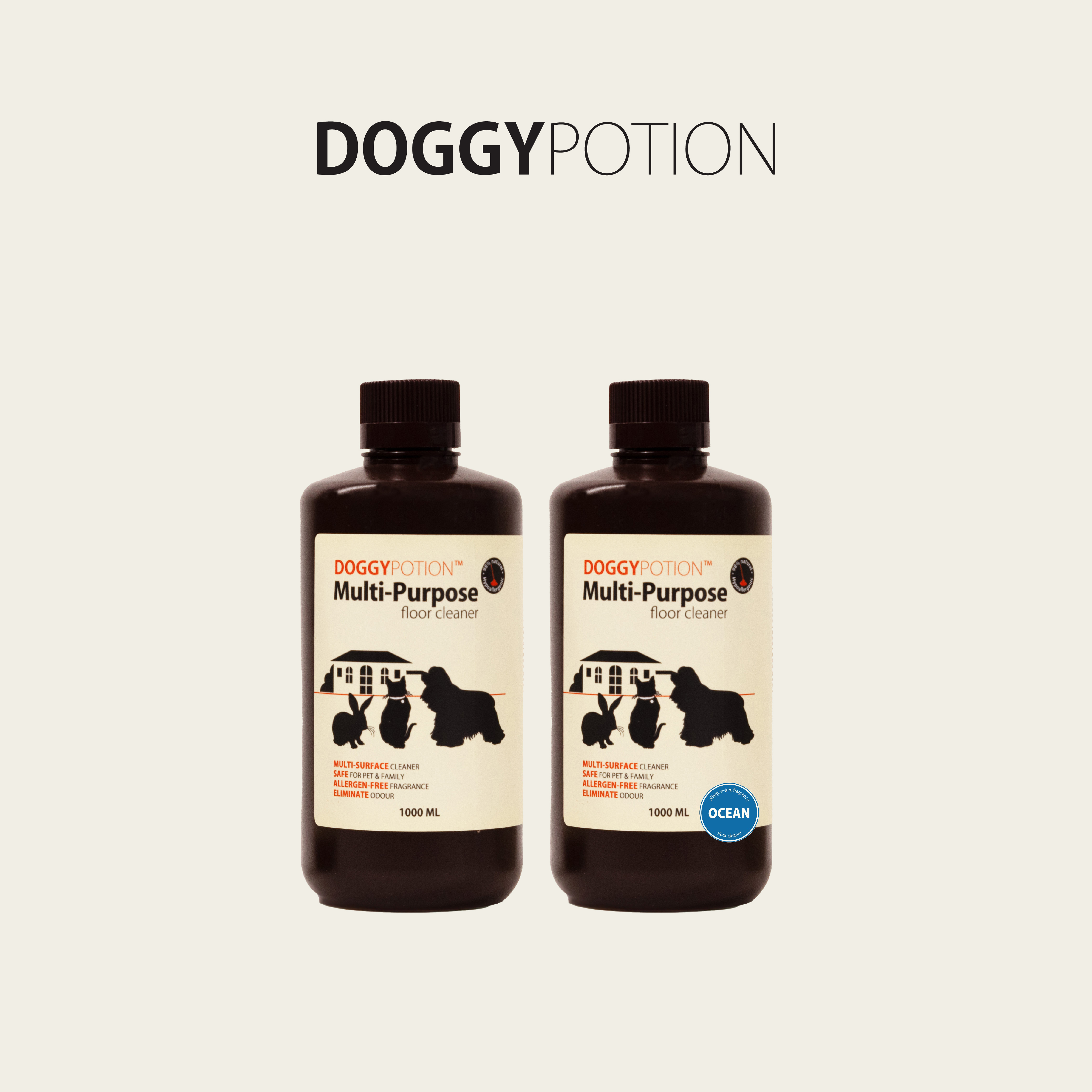 寵物天然除臭地板清潔劑｜DOGGYPOTION