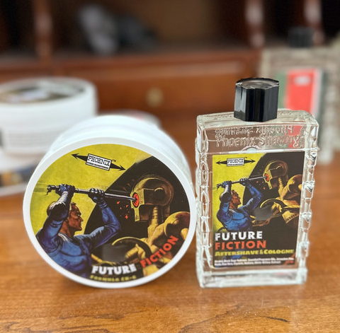 【夏季限定】Phoenix Artisan ── Future Fiction 未來科幻・特級工藝刮鬍皂 (CK-6 配方) 140g