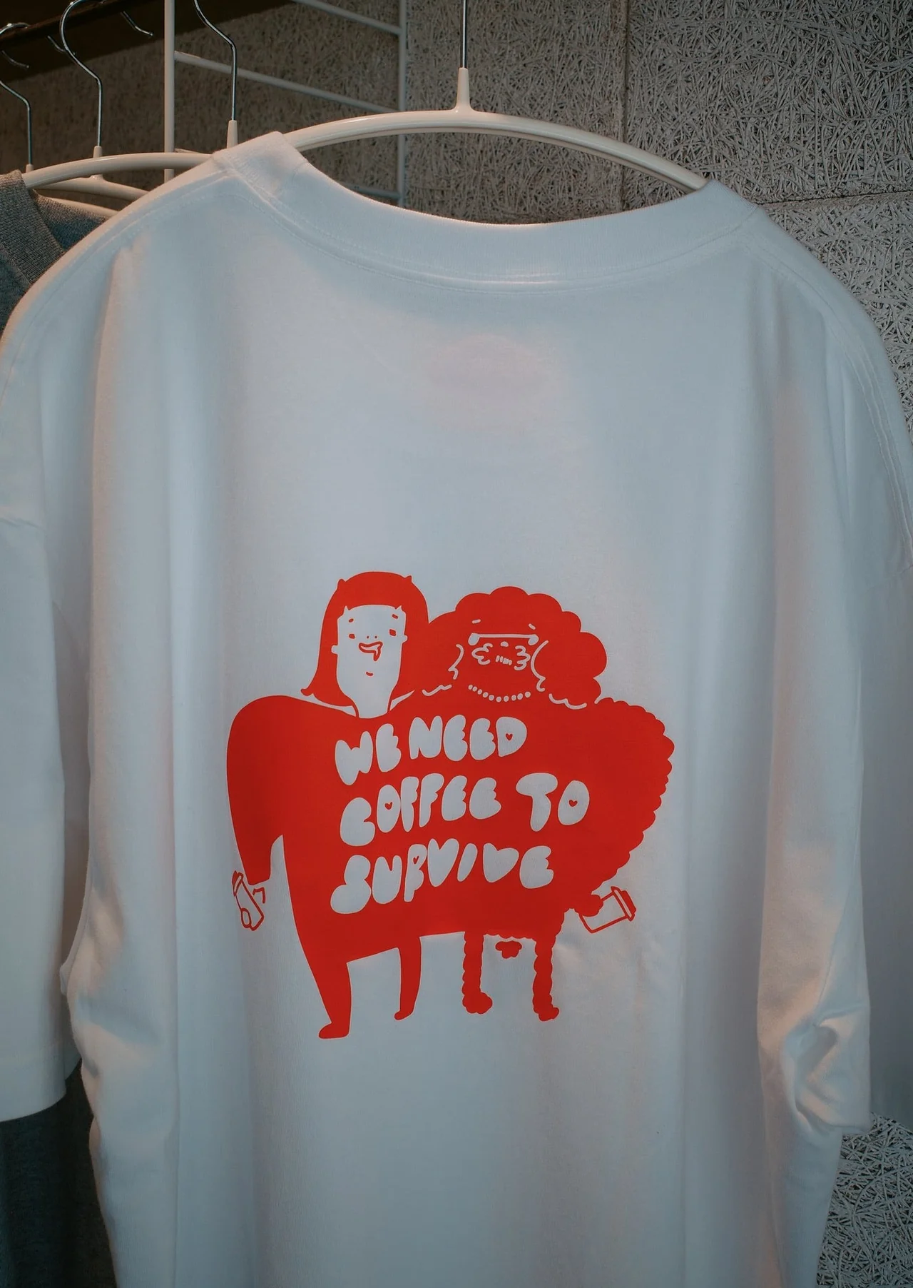 Ilovemyselfself-T-shirt-We Need Coffee To Survive