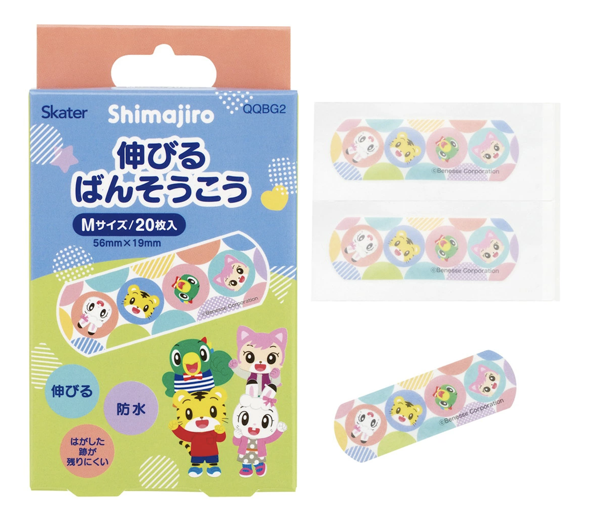 Skater 巧虎防水膠布 M碼