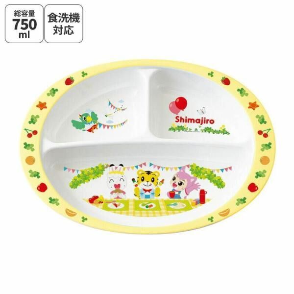Skater 兒童分隔餐碟-巧虎