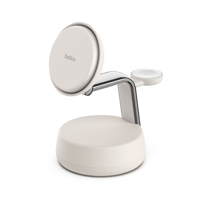 Belkin UltraCharge Pro Qi2 3-in-1 Magnetic Wireless Charging Stand 25W WIZ040