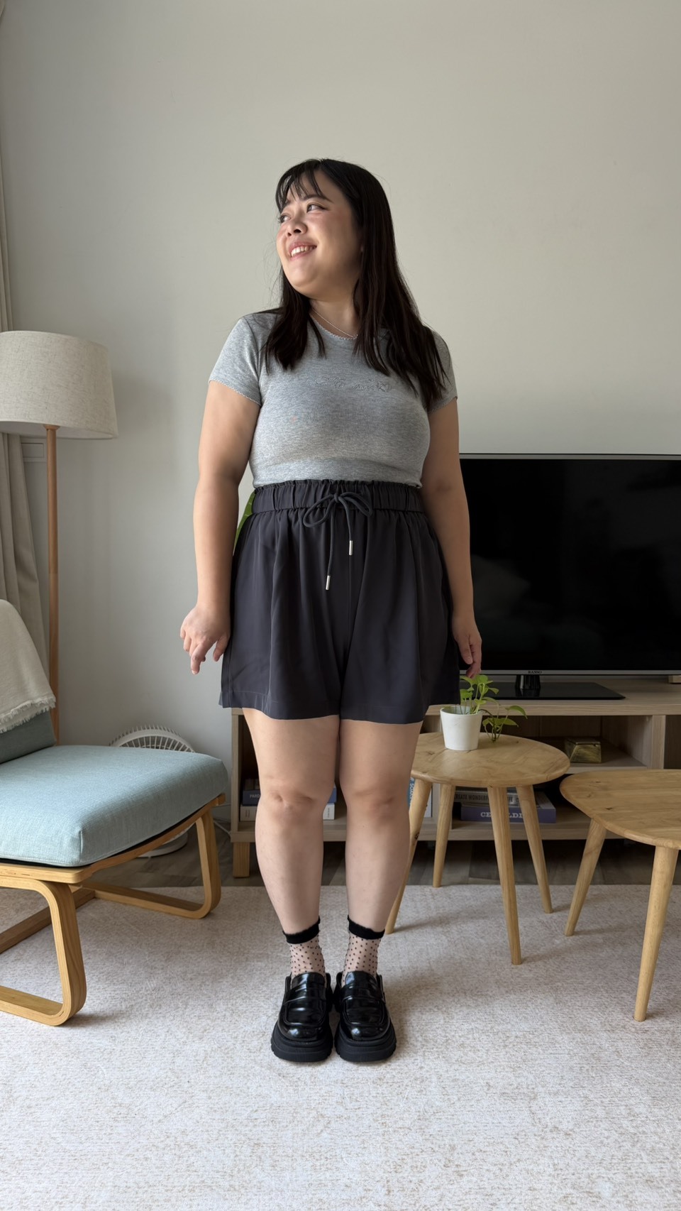 超舒服柔軟高腰西褲(肉肉必備)