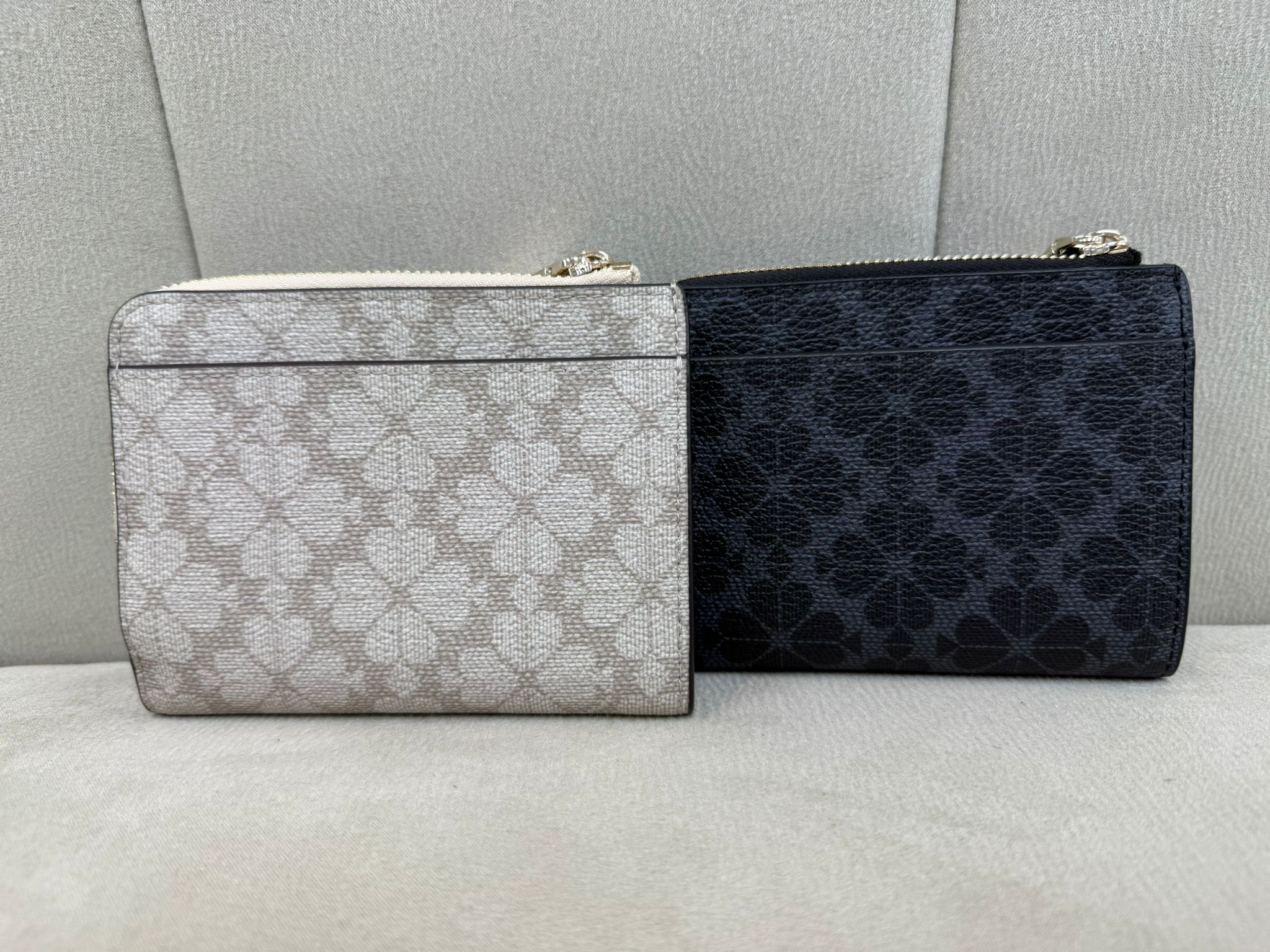 LYS02103 Kate spade 啪扣拉鏈短銀包