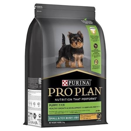 Proplan 狗乾糧．超小型及小型幼犬砲配方(雞肉)2.5kg EXP:09/2026