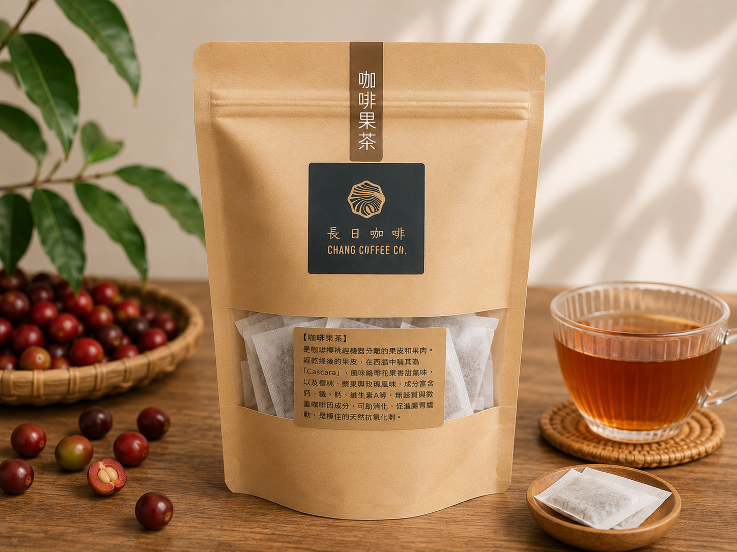 Cascara咖啡果皮茶包 10入/袋