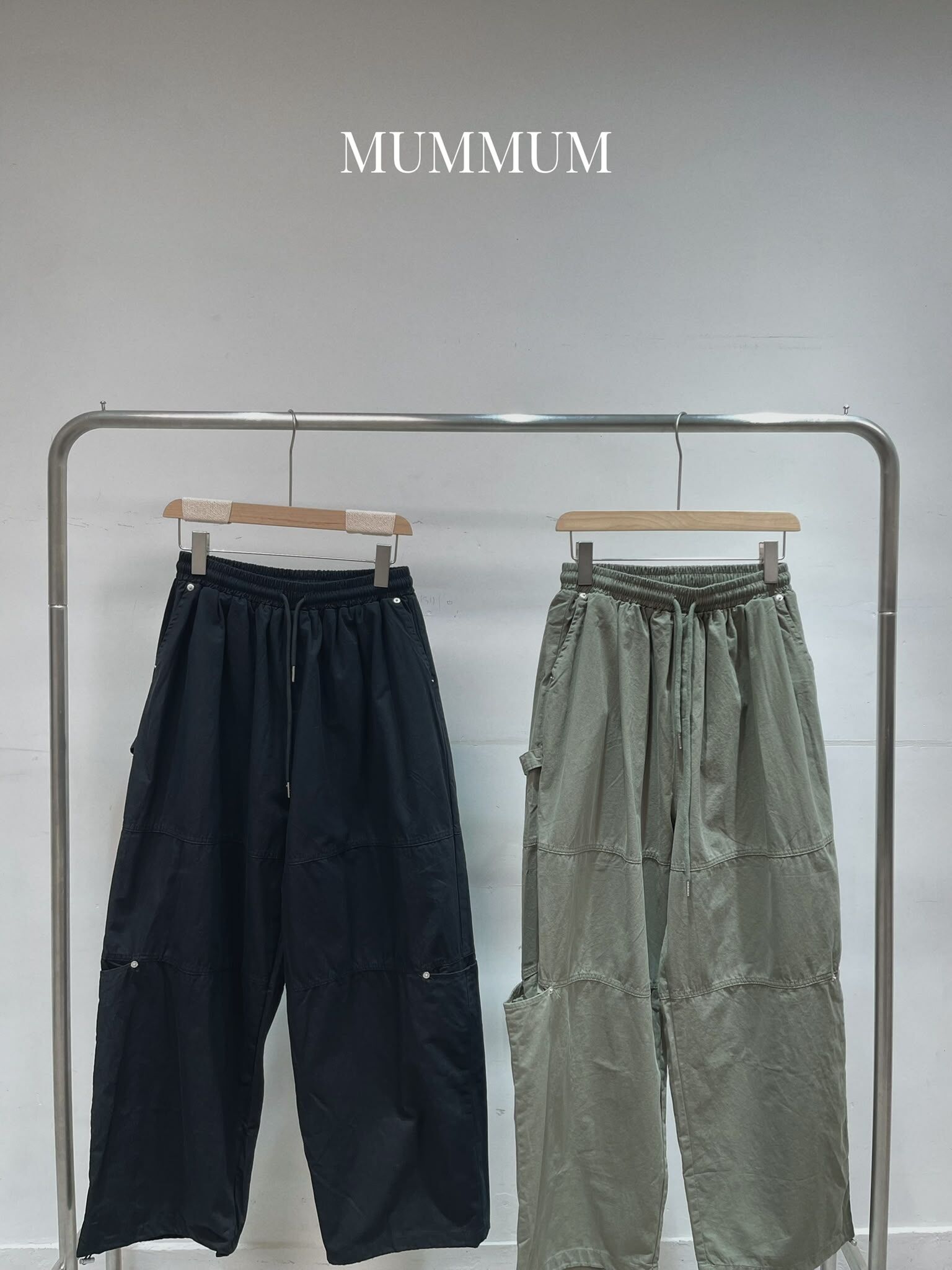 03804a/分割線工裝休閒褲 26-46/46/39