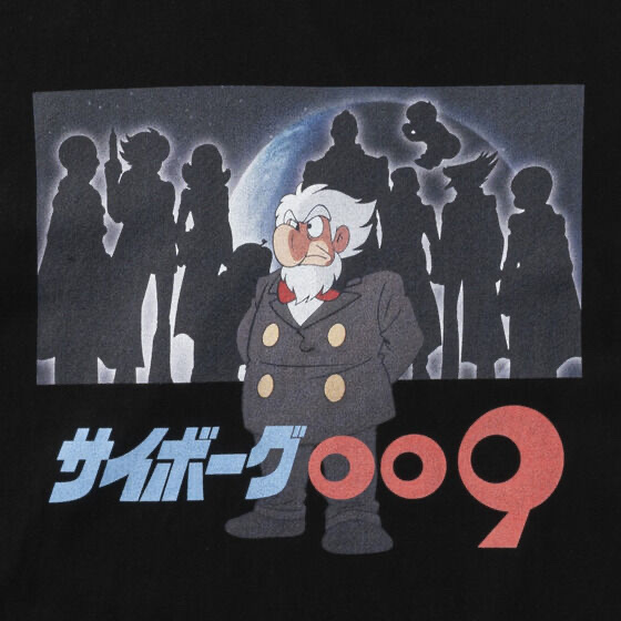 254828 Pbandai 預訂 2026/8月 サイボーグ００９(1979年)　Tシャツ　ギルモア博士
