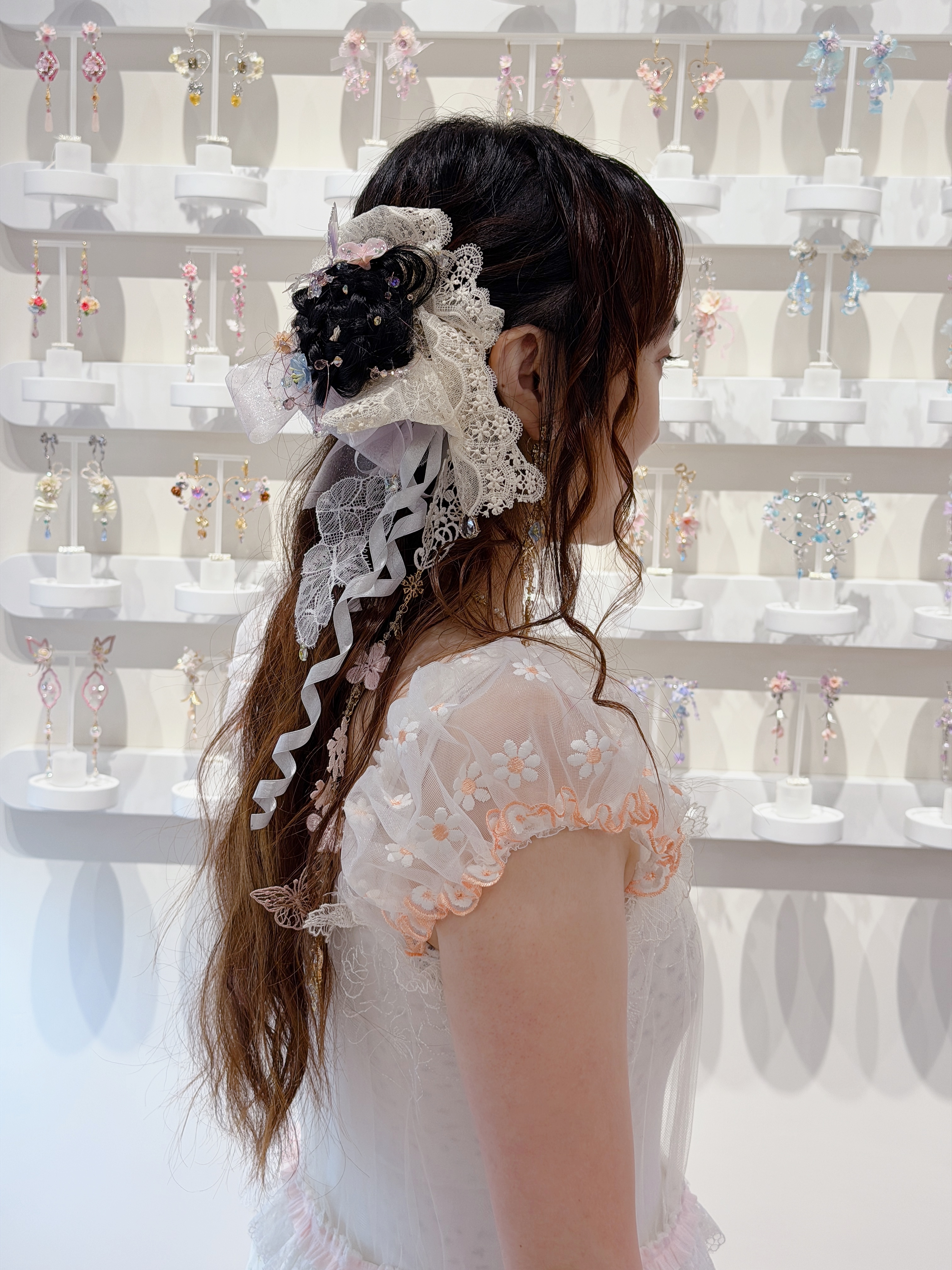 Fluffy Night Dream Hair Bun Claw Clip