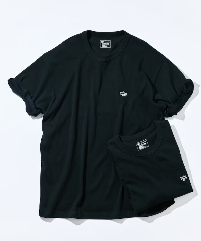 【OWN】NAUTICA X Reebok 短袖 上衣 日本線 兩件組 限量 聯名 刺繡 夏季新品 男女通用 黑色 白色 灰色