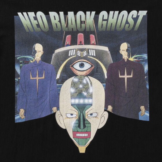 254833 Pbandai 預訂 2026/8月 サイボーグ００９(1979年)　Tシャツ　ネオ・ブラック・ゴースト