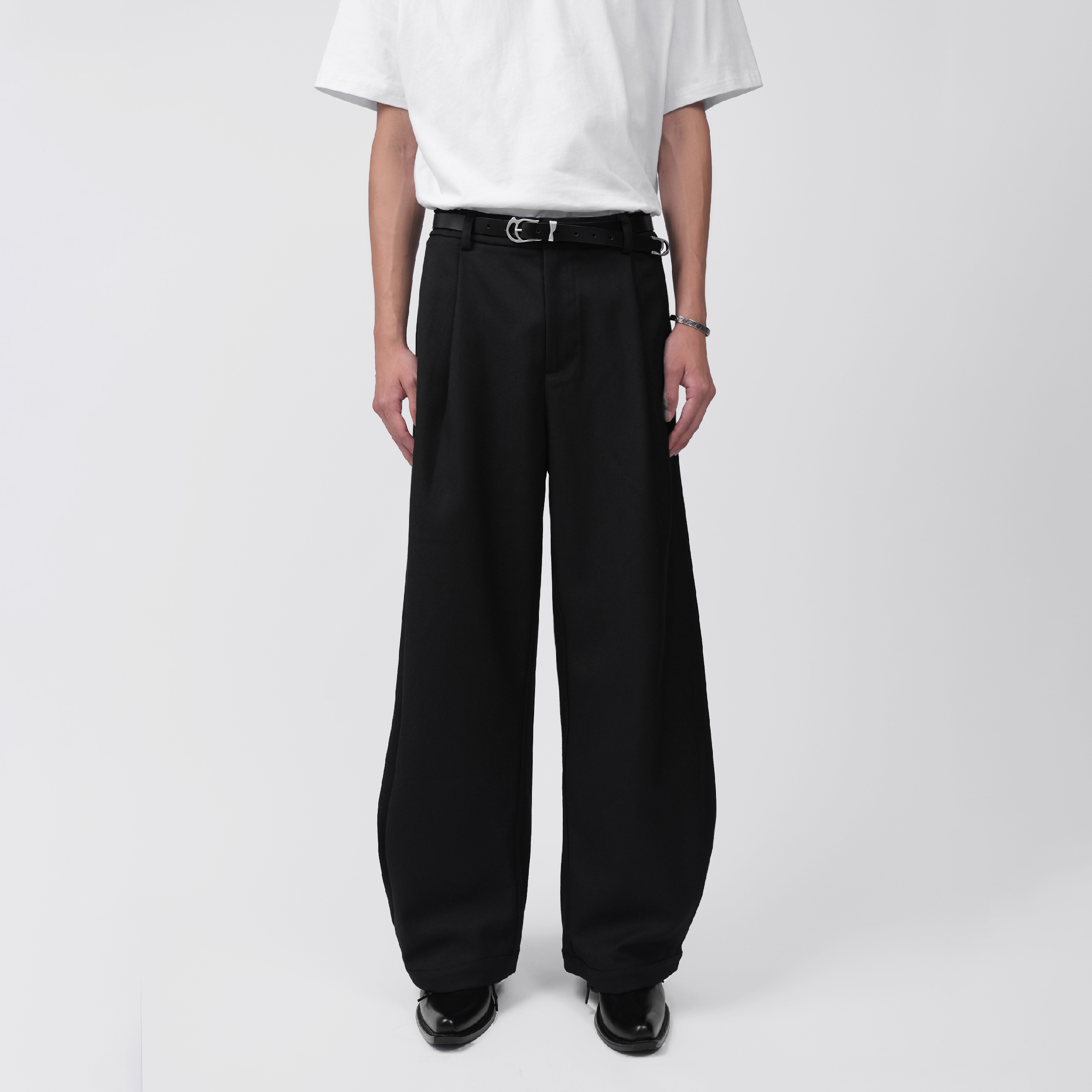 AT x NURARI Pleated Trousers