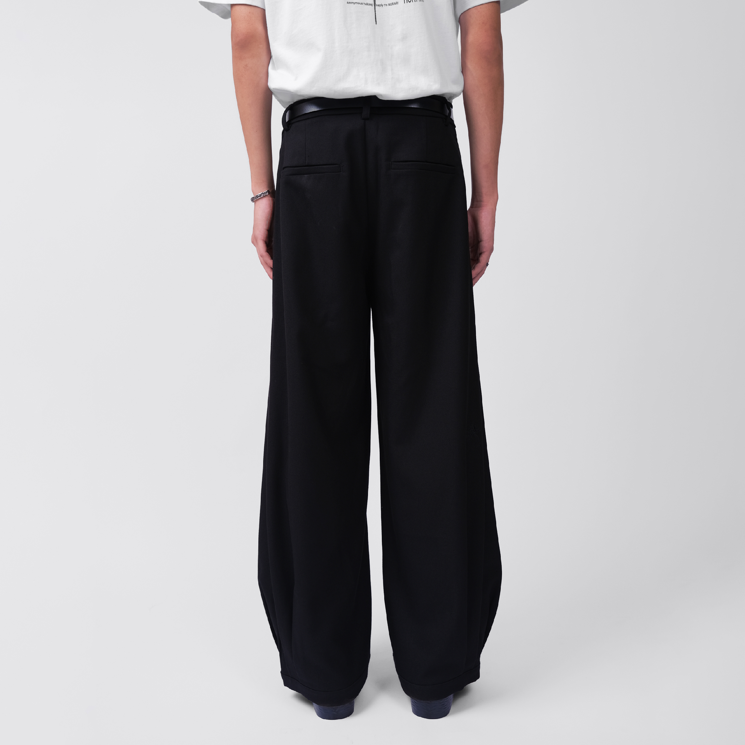 AT x NURARI Pleated Trousers