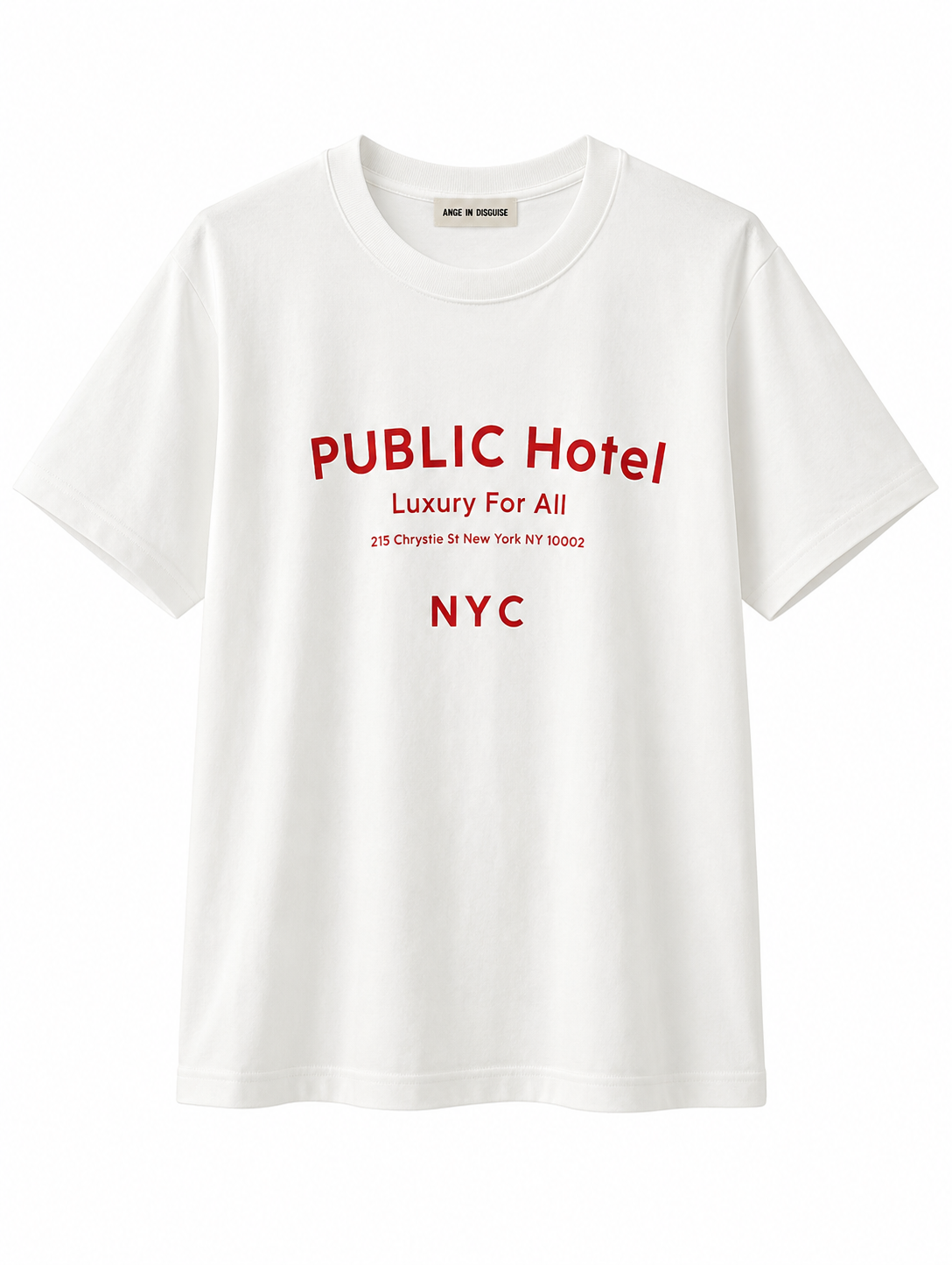 法式字T-shirt