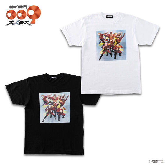 254848 Pbandai 預訂 2026/8月 サイボーグ009 ネメシス　Tシャツ　ゼロゼロナンバー柄