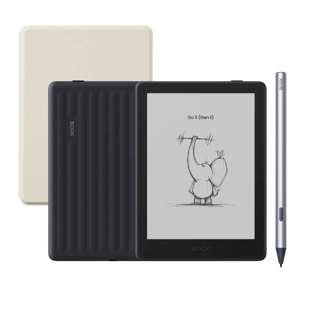 BOOX Go 6 Gen II｜6 吋 E‑Ink 電紙書｜輕巧便攜｜Android 系統｜護眼閱讀體驗