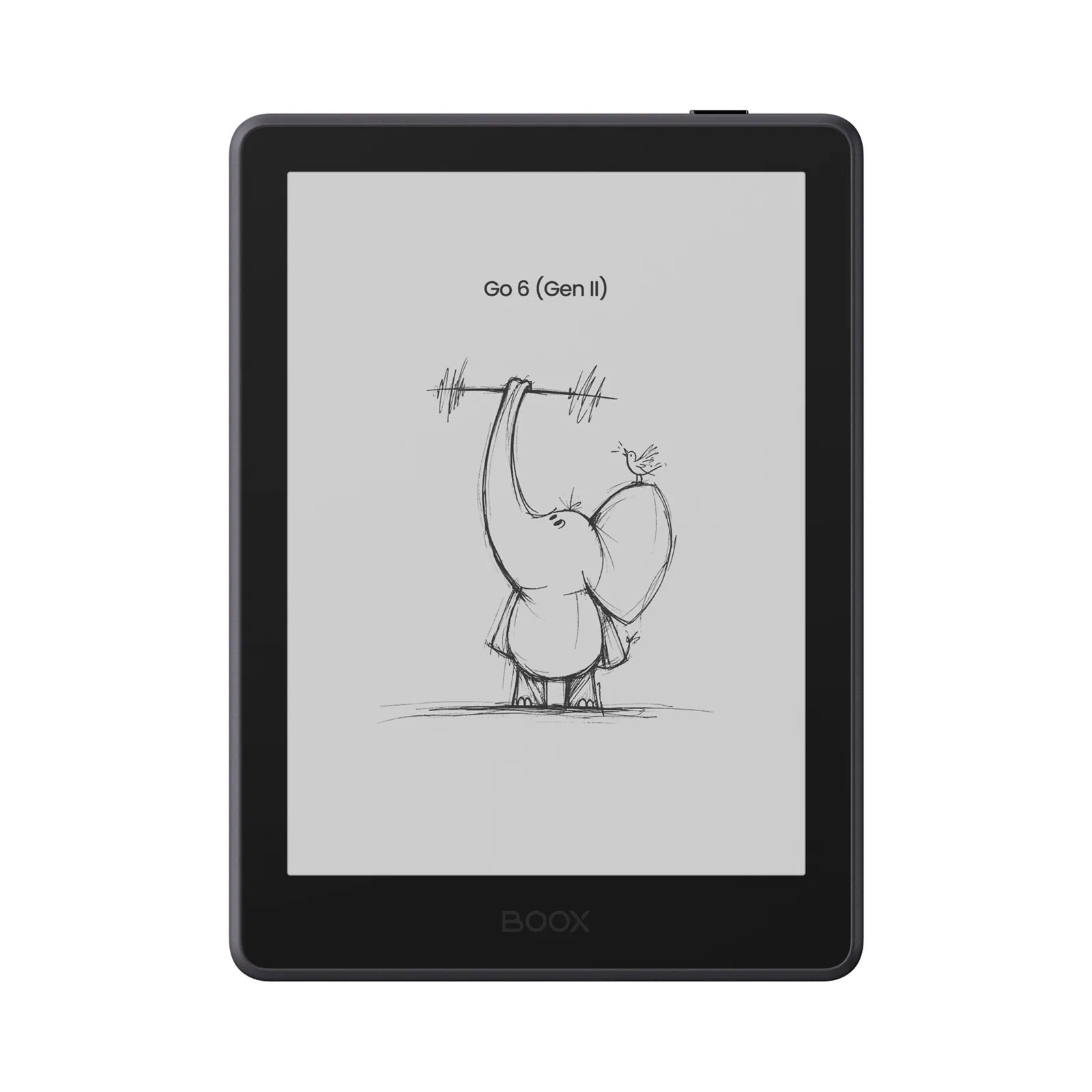BOOX Go 6 Gen II｜6 吋 E‑Ink 電紙書｜輕巧便攜｜Android 系統｜護眼閱讀體驗