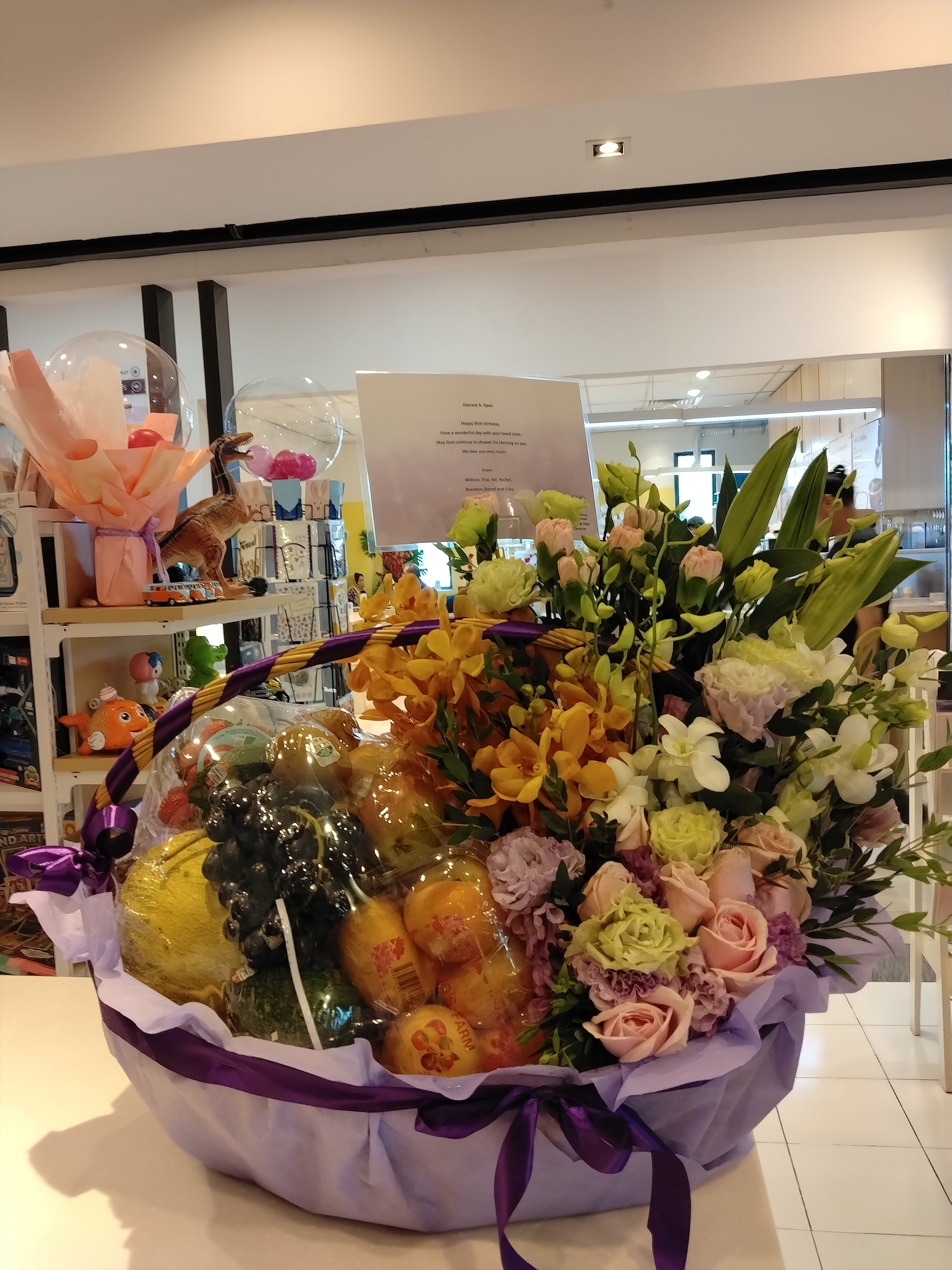fruit and flower