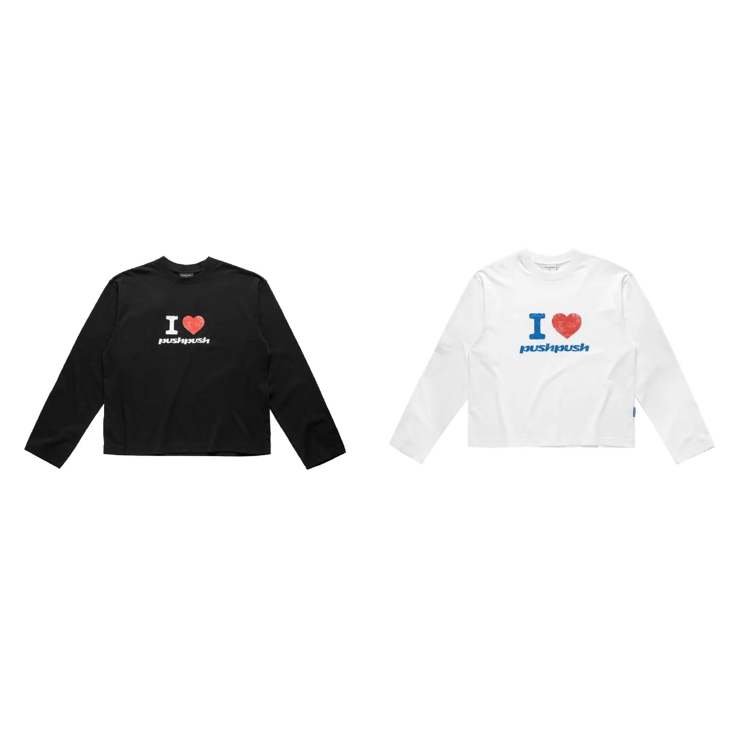 PUSH PUSH I Love PP LS Tee