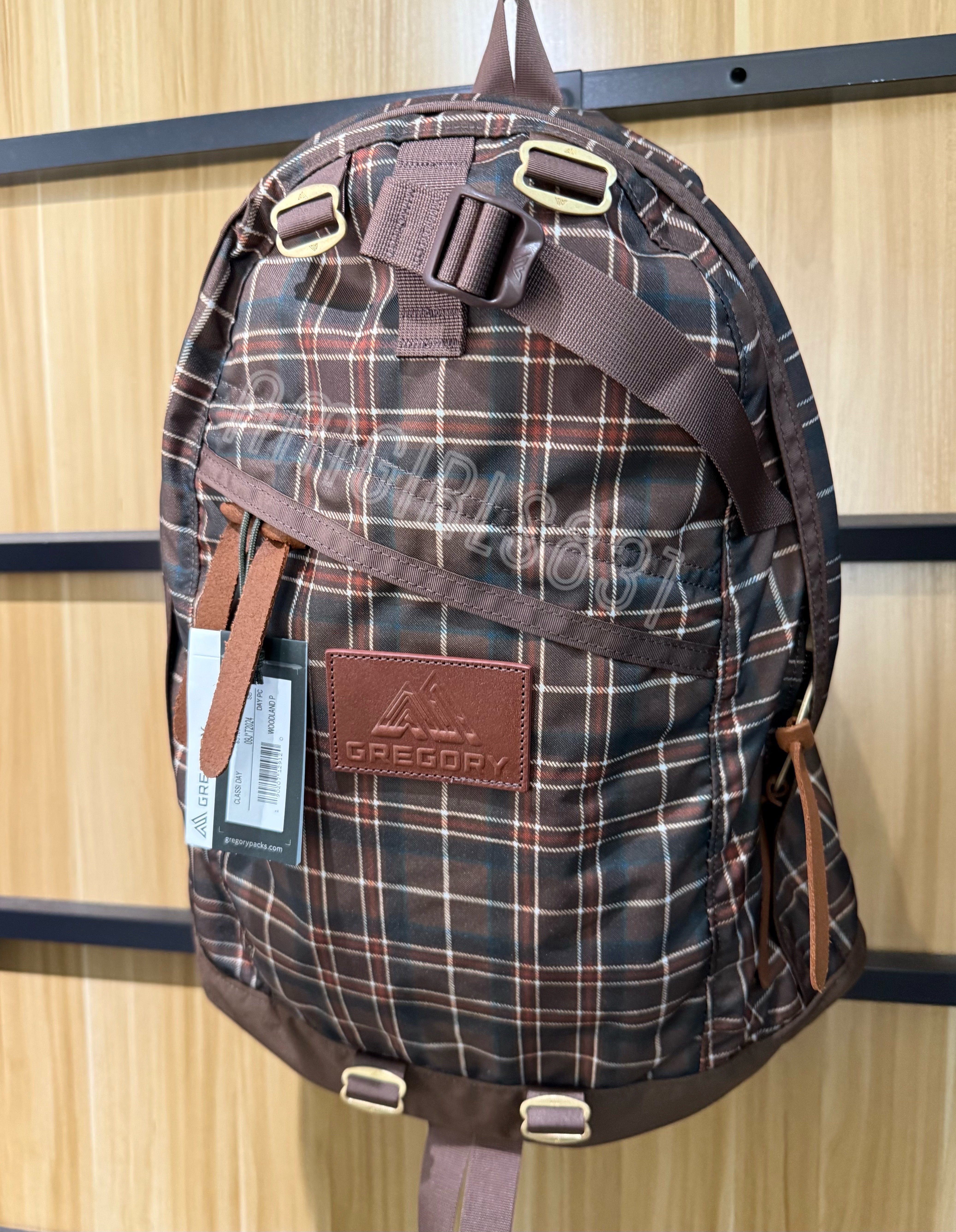 Gregory day pack woodland plaid