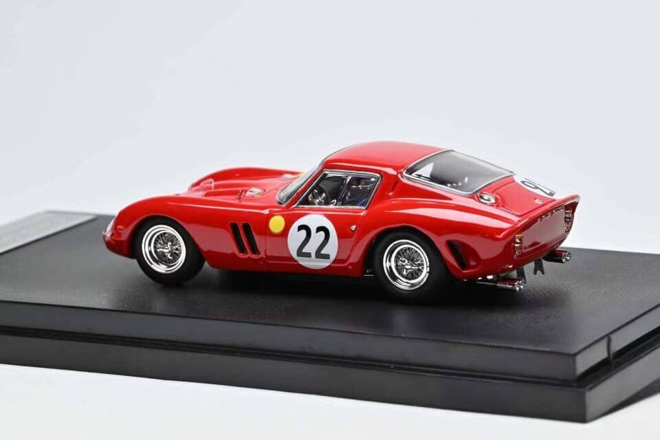 預訂:1/64 Classic Lover Ferrari 250 GTO Equipe Nationale Belge #22 (CLF250ENB )